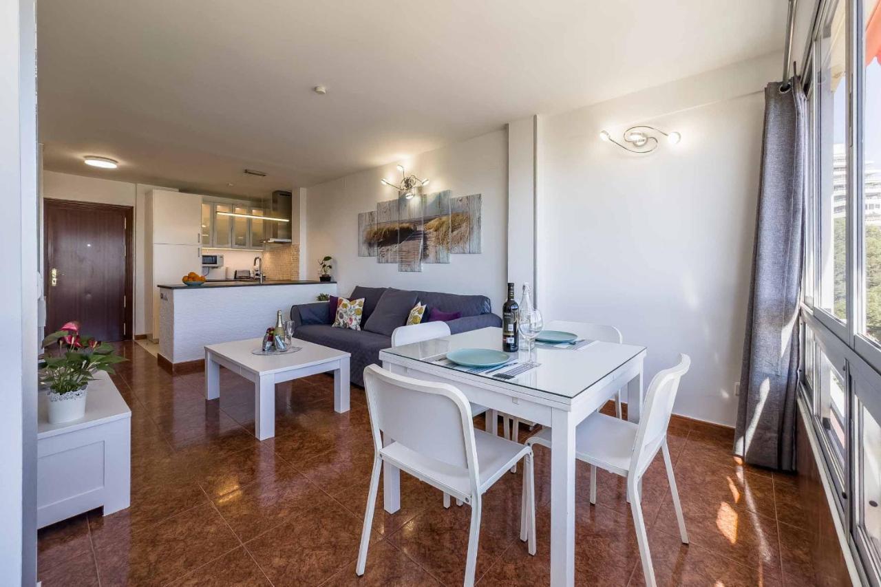 Apartamento Acogedor, Terraza, Piscina Y Mar Benalmádena Buitenkant foto