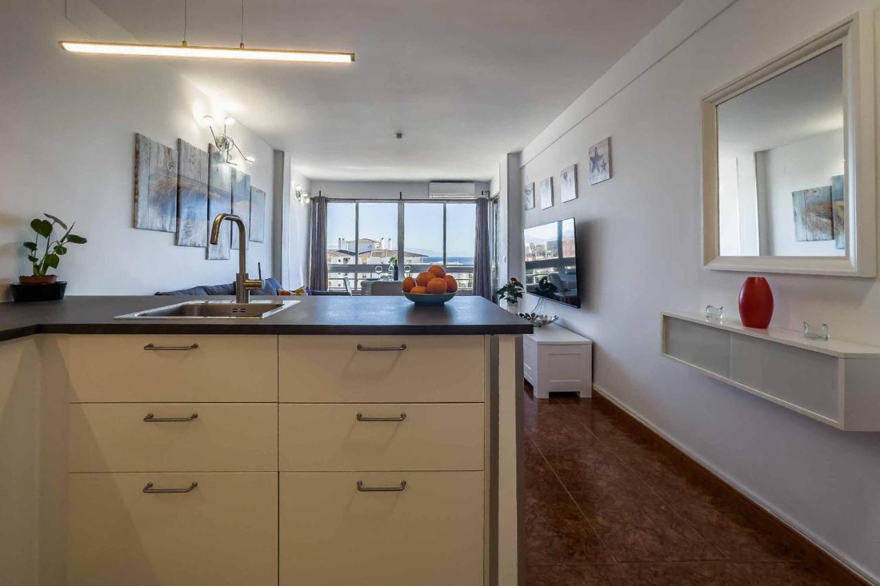 Apartamento Acogedor, Terraza, Piscina Y Mar Benalmádena Buitenkant foto