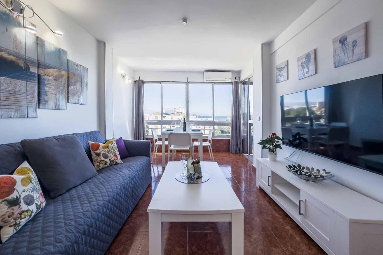 Apartamento Acogedor, Terraza, Piscina Y Mar Benalmádena Buitenkant foto